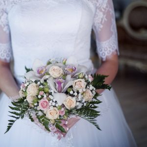 Netted Wedding Dress