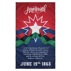 Juneteenth Burst Flag